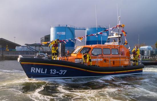 Photograph of Invergordon RNLI Welcomes The New All-weather Shannon Class Lifeboat To Station