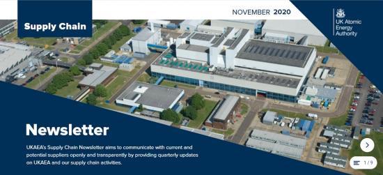 Photograph of UKAEA Have Launched a New Supply Chain Newsletter