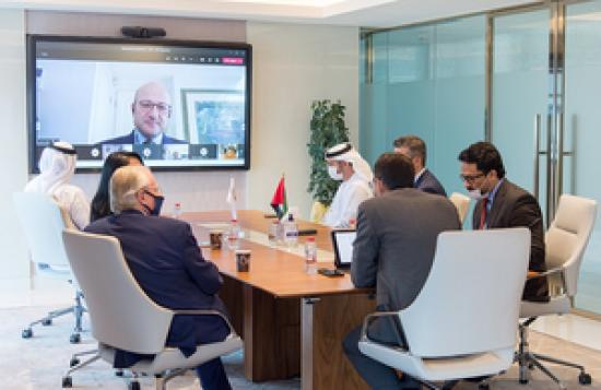 Photograph of UKEF signs new export partnership with the UAE