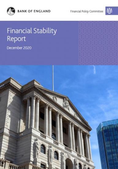 Photograph of Bank of England -  Financial Stability Report - December 2020