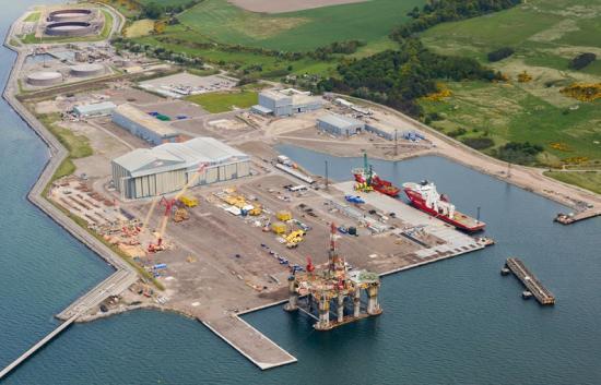 Photograph of £8.3m Boost For Highland Energy Port - East Quay At Nigg