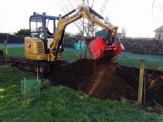 Photograph of New Plant Business Gets Going With Small Digger