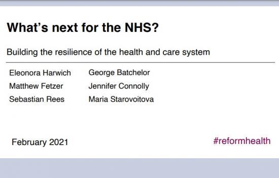 Photograph of What's Next For The NHS? Building The Resilience Of The Health And Care System