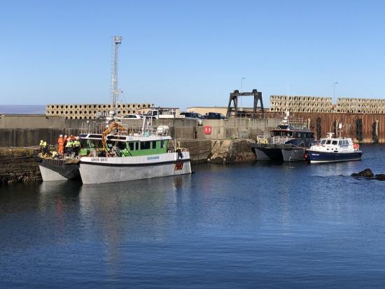 Photograph of Busy Gills Harbour