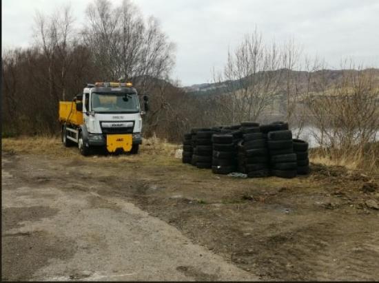 Photograph of Highland Council Says Illegal Fly-tipping Is Costing The Tax Payer And Urges People To Report It