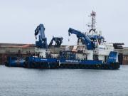 Thumbnail for article : Latest Boats At Gills Harbour For Work At Meygen