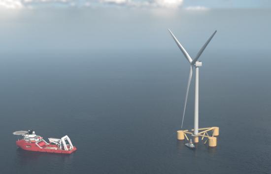 Photograph of Cerulean Winds Names NOV As Delivery Partner In Offshore Floating Wind Scheme