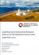 Thumbnail for article : Levelling Up & Community Renewal: A Focus On The Highland Council Area