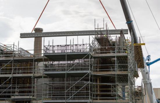 Photograph of Raising The Roof At Dounreay's Newest Radioactive Waste Store