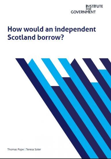 Photograph of How Would An Independent Scotland Borrow?