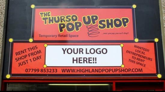 Photograph of Pop-up Power: The Rise Of Pop-up Shops And Events - There Is One In Thurso