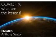 Thumbnail for article : COVID-19: what are the lessons?