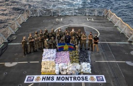 Photograph of Royal Navy Strikes £15 Million Blow To Gulf Drugs Trade