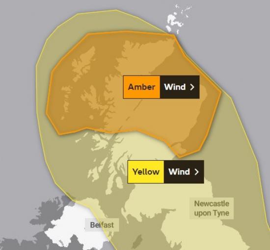 Photograph of Bad Weather On Saturday But Worse to Come on Sunday Night - Northern Scotland To Be Hit Hard