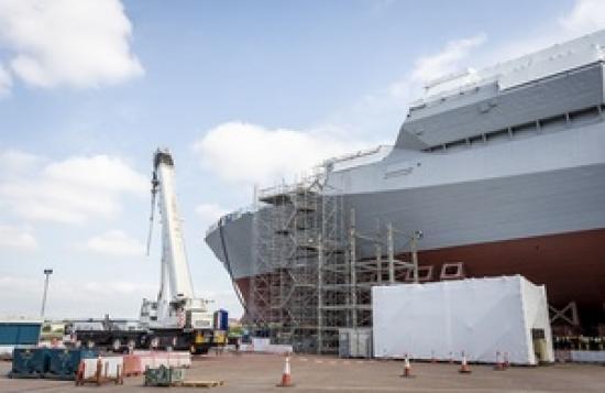 Photograph of New UK Shipbuilding Vision Launched