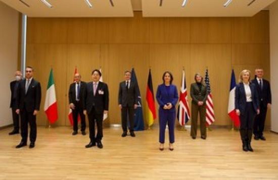 Photograph of Russia's War Of Aggression Against Ukraine: G7 Foreign Ministers' Statement, 7 April 2022