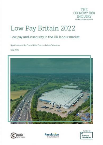 Photograph of Britain close to ‘eliminating' low pay but must now confront wider challenges of inadequate hours, insecure work, and invasive self-employment