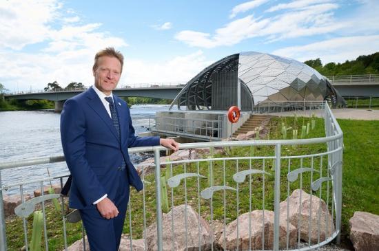 Photograph of Hydro Ness Now Fully Operational