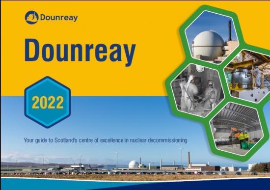 Photograph of Dounreay 2022 - Brochure about Dounreay including the history