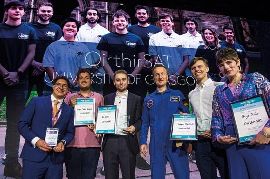Photograph of Glasgow Students Win £600,000 Climate Satellite Design Competition