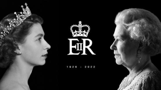 Photograph of Information following the death of Her Majesty The Queen 