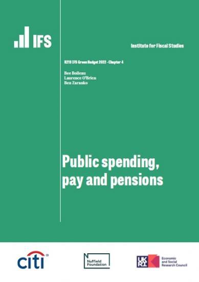 Photograph of Public Spending, Pay And Pensions