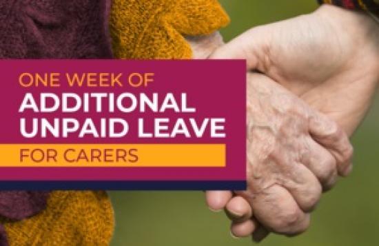 Photograph of Boost For Carers Who Will Receive New Unpaid Leave Entitlement Under Government-backed Law
