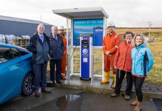 Photograph of HIE Board Visits Shetland