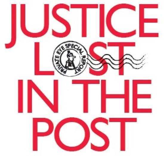 Photograph of Applications Of Former Post Office Subpostmasters - Cases Referred To The High Court Of Justiciary For Determination