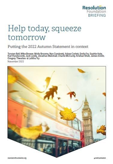 Photograph of Help Today, Squeeze Tomorrow - Putting The 2022 Autumn Statement In Context