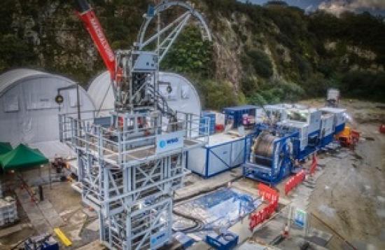 Photograph of Latest Step Of Borehole Sealing Project A Success