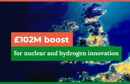 Photograph of £102 Million Government Backing For Nuclear And Hydrogen Innovation In The UK