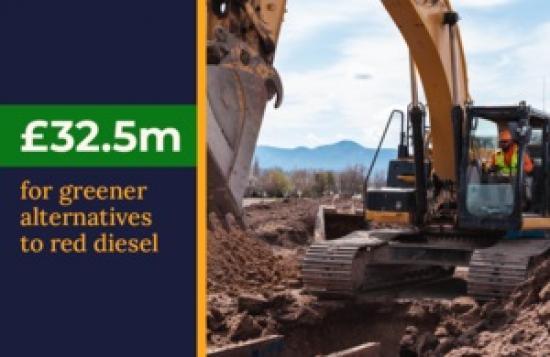 Photograph of Government To Support British Industry In Cutting Fossil Fuels With £32.5 Million - Phase 2 of the Red Diesel Replacement Competition 