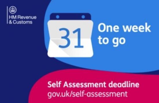 Photograph of One Week Left To File For Fewer Than 3.4 Million Self Assessment Customers