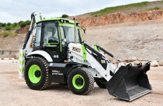 Photograph of World's First Hydrogen-powered Digger Set To Drive On UK Roads