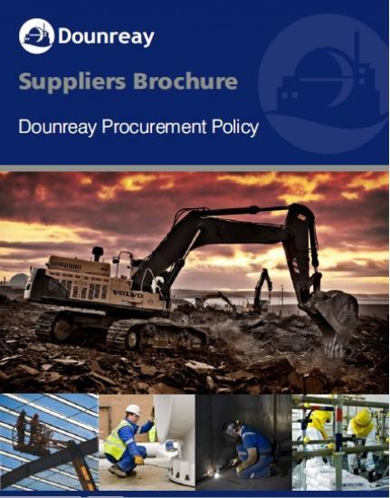 Photograph of Procurement At Dounreay - Information About How To Work With Dounreay As A Supplier.