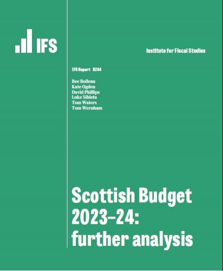 Scottish Budget 2023-24 Further Analysis :: Caithness Business Index