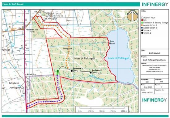 Photograph of Toftingall Wind Farm At North Planning Applications Committee