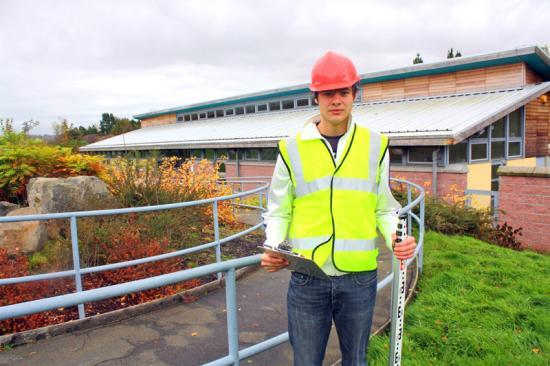 Photograph of Wick local takes part in architectural challenge