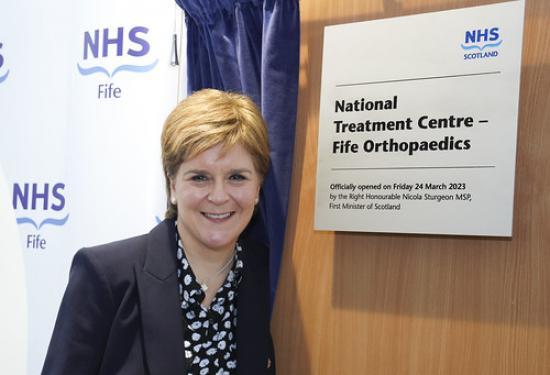 Photograph of Fife National Treatment Centre Opened By First Minister