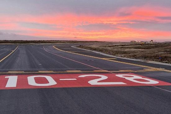 Photograph of Falkland Islands Runway Refurbishment Completed