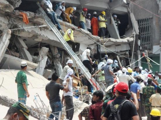 Photograph of Rana Plaza - Ten Years After The Bangladesh Factory Collapse, We Are No Closer To Fixing Modern Slavery