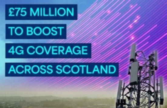 Photograph of Scottish Residents And Businesses To Get Major 4G Boost Thanks To £75 Million Investment