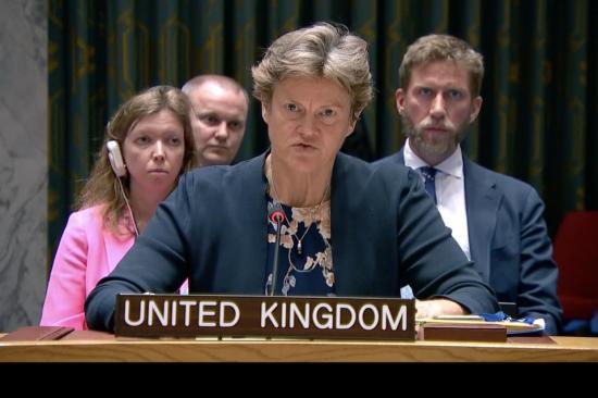 Photograph of UK Calls On Other States Not To Provide Russia With Military Assistance: Uk Statement At The Security Council