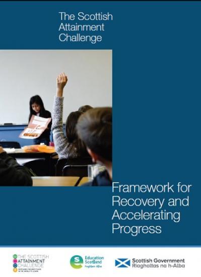 Photograph of Education - Scottish Attainment Challenge - Framework For Recovery And Accelerating Progress