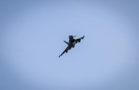 Photograph of British Fighter Jets And Helicopters Train To Attack Targets At Sea, Alongside NATO Allies In Estonia