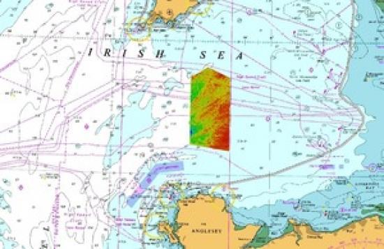 Photograph of Hydrographic Survey Data Uncovers Preserved Glacial Landscape