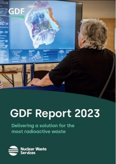 Photograph of Geological Disposal Facility (GDF) Report highlights real progress