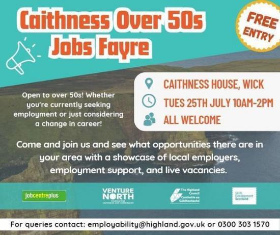 Photograph of Over 50s Jobs Fayre