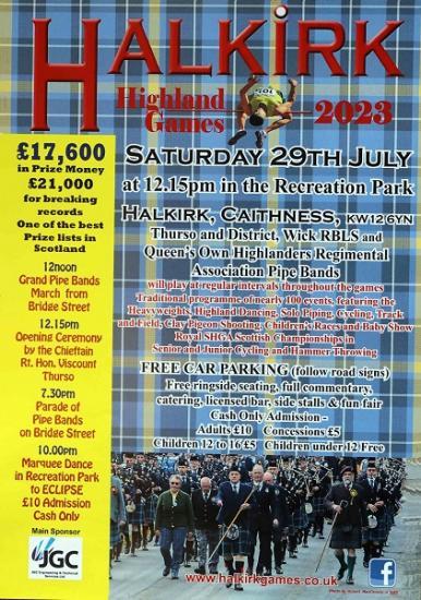 Photograph of Halkirk Highland Games 29the July 2023
